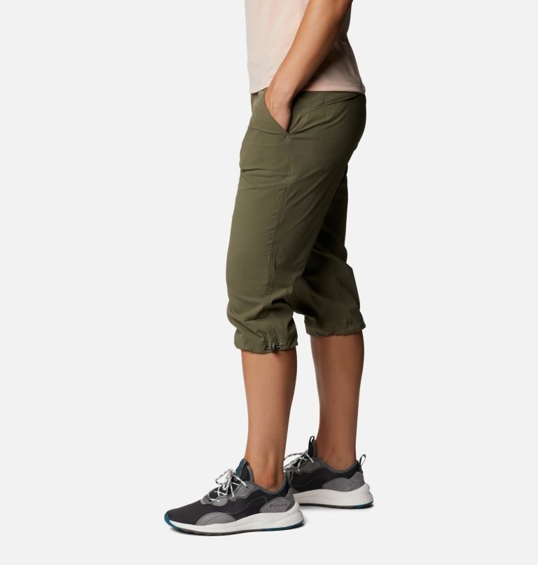 Women's Columbia Saturday Trail II Knee Pants Olive | CA-LC560