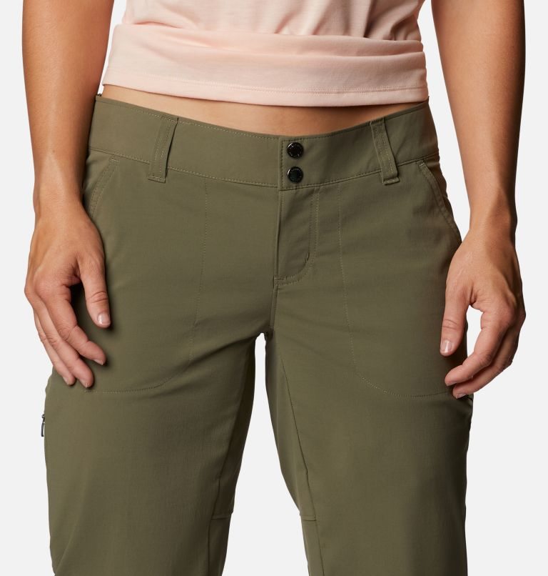 Women's Columbia Saturday Trail II Knee Pants Olive | CA-LC560