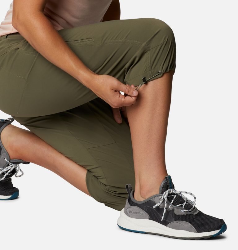 Women's Columbia Saturday Trail II Knee Pants Olive | CA-LC560