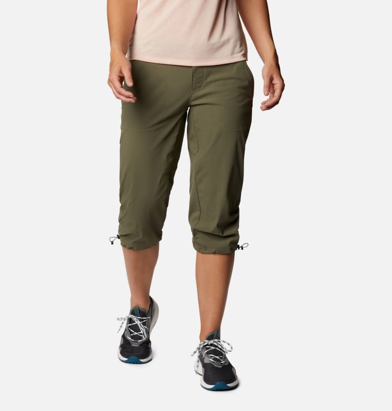 Women\'s Columbia Saturday Trail II Knee Pants Olive | CA-LC560