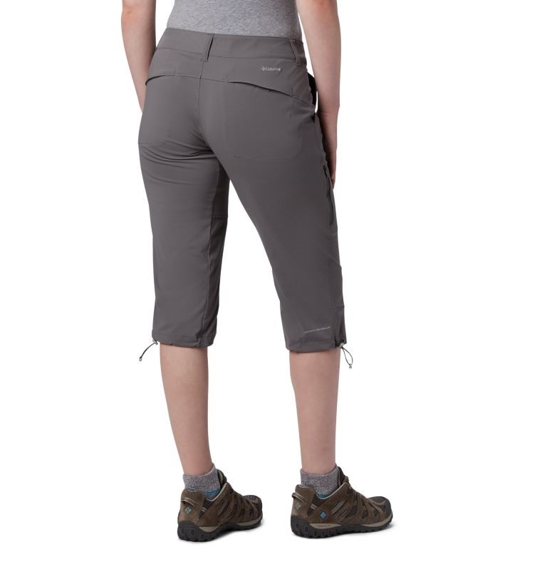 Women's Columbia Saturday Trail II Knee Pants Grey | CA-N1LC6