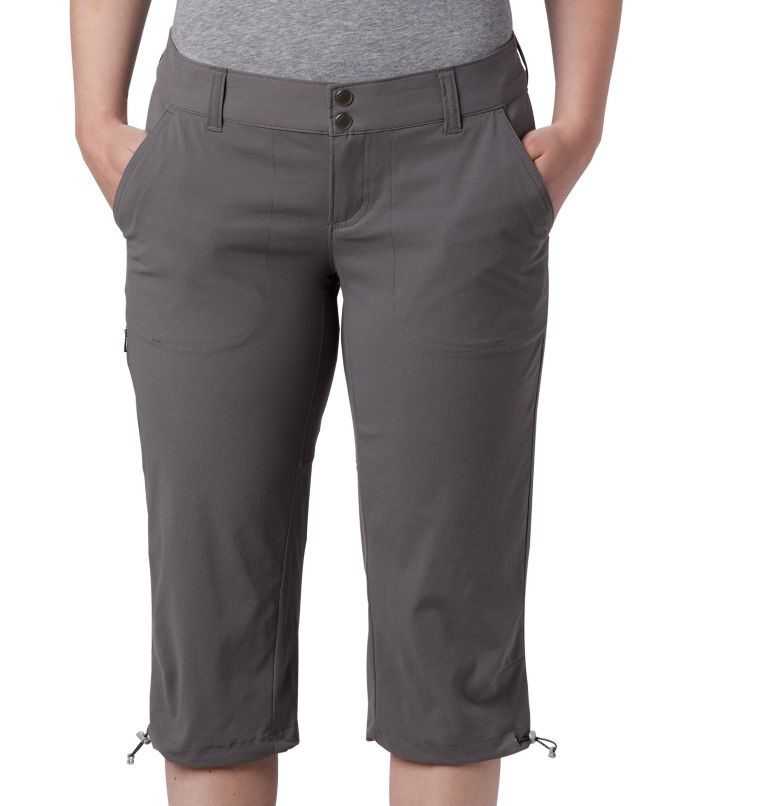 Women's Columbia Saturday Trail II Knee Pants Grey | CA-N1LC6