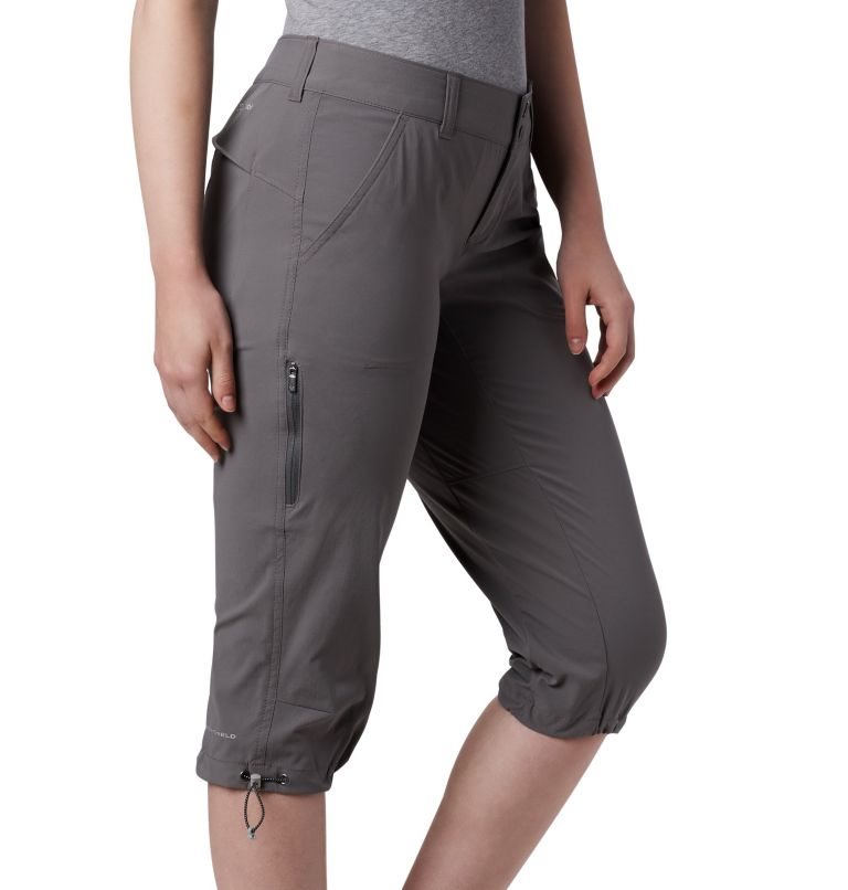Women's Columbia Saturday Trail II Knee Pants Grey | CA-N1LC6