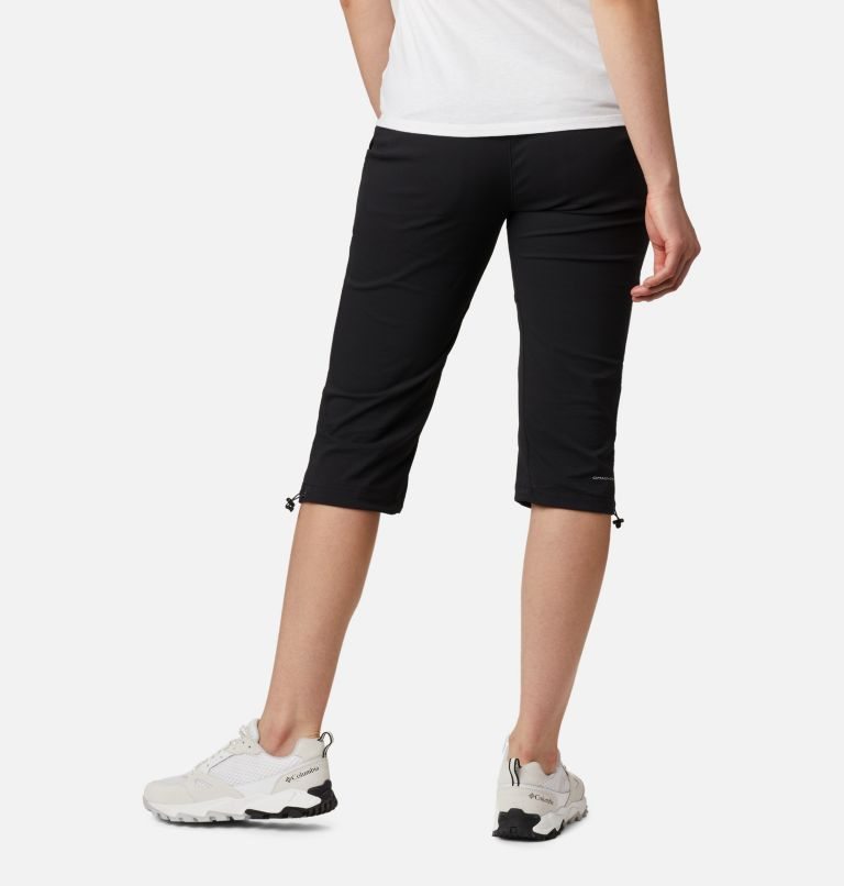 Women's Columbia Saturday Trail II Knee Pants Black | CA-T4561