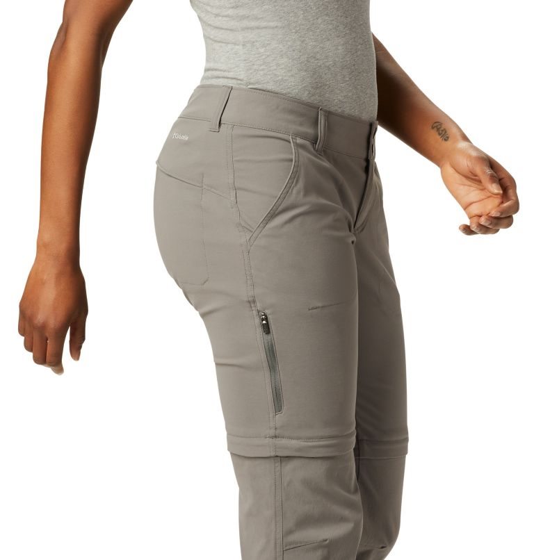 Women's Columbia Saturday Trail II Stretch Convertible Pants Grey | CA-D5A16