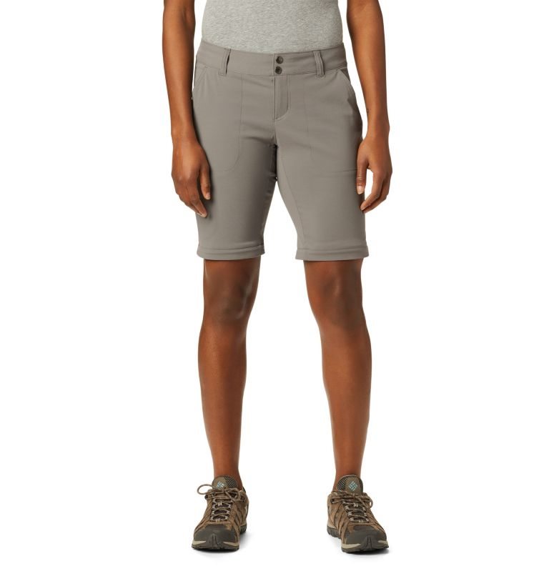 Women's Columbia Saturday Trail II Stretch Convertible Pants Grey | CA-D5A16