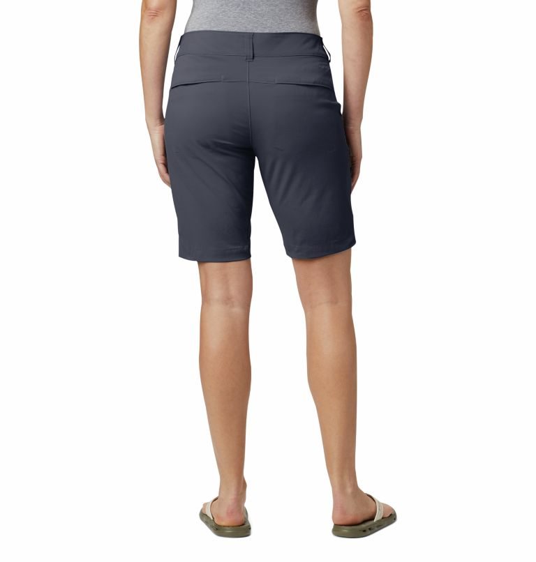 Women's Columbia Saturday Trail Long Shorts Navy | CA-CC681