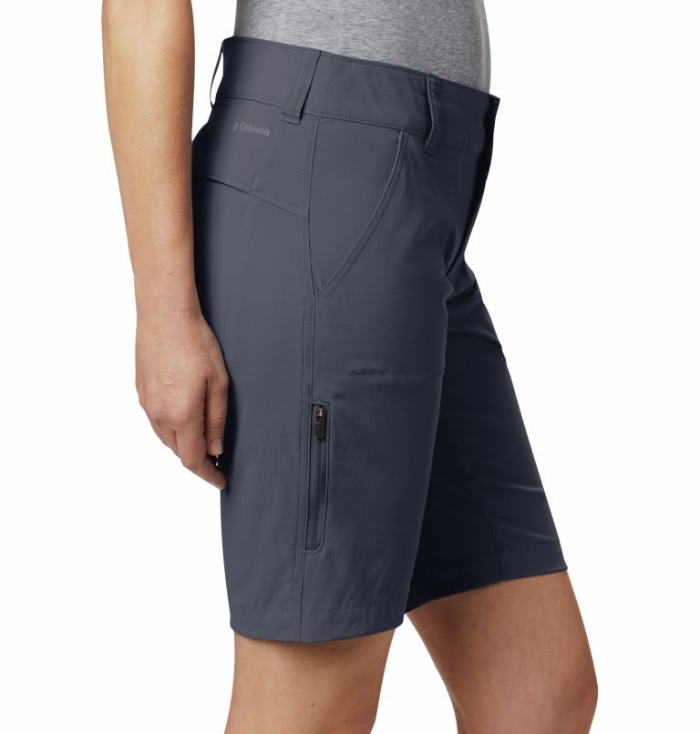 Women's Columbia Saturday Trail Long Shorts Navy | CA-CC681
