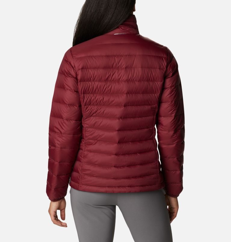 Women's Columbia Sister Brook Down Jackets Red | CA-L63A4