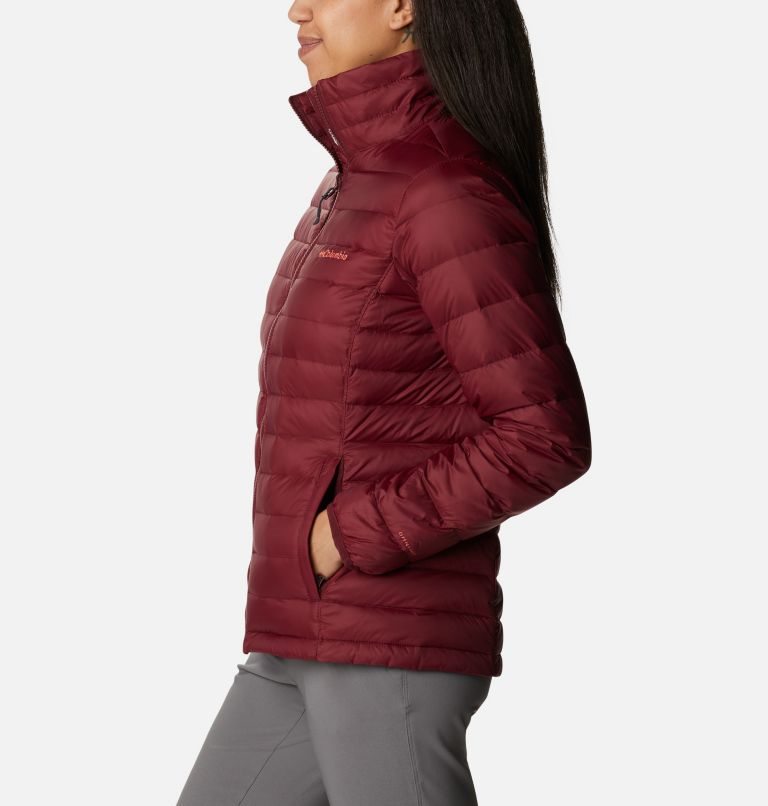 Women's Columbia Sister Brook Down Jackets Red | CA-L63A4