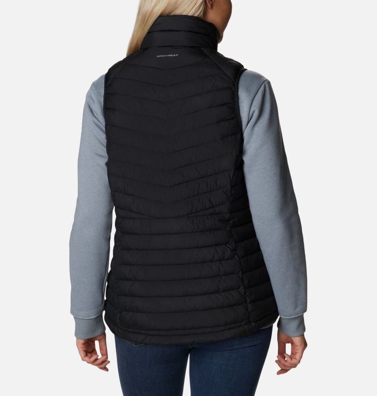 Women's Columbia Slope Edge Vest Black | CA-T5AC8