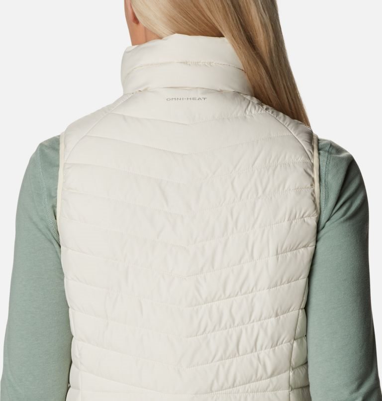 Women's Columbia Slope Edge Vest Cream | CA-K1C63