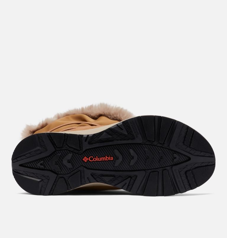 Women's Columbia Slopeside Village Omni-Heat Tall Boots Brown | CA-Q6AL3