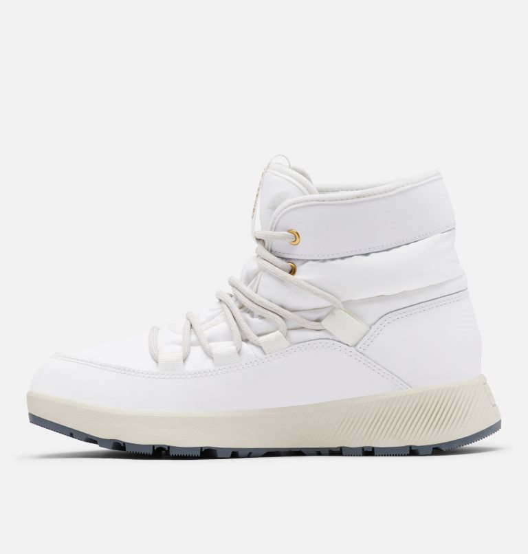 Women's Columbia Slopeside Village Omni-Heat Mid Boots White | CA-SA85C