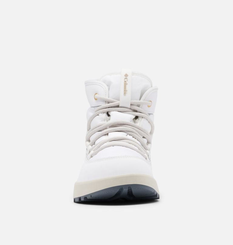 Women's Columbia Slopeside Village Omni-Heat Mid Boots White | CA-SA85C