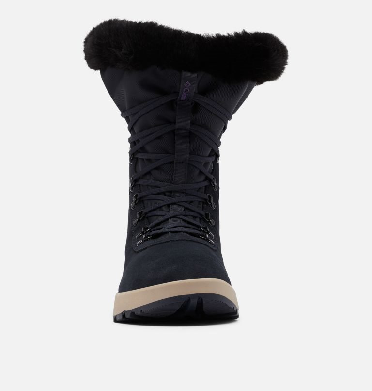 Women's Columbia Slopeside Village Omni-Heat Tall Boots Black | CA-X43LA