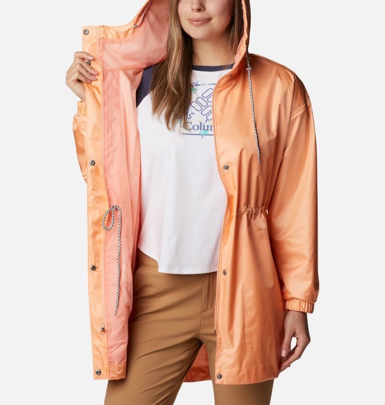 Women's Columbia Splash Side Jackets Coral | CA-R8405