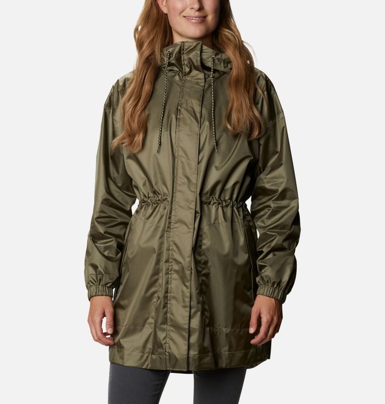 Women\'s Columbia Splash Side Jackets Olive | CA-O3ACL