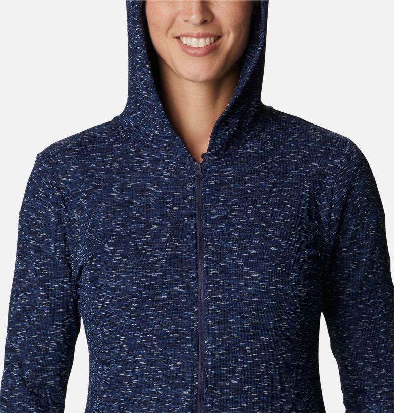 Women's Columbia Stanley Park Full Zip Jackets Navy | CA-B8031