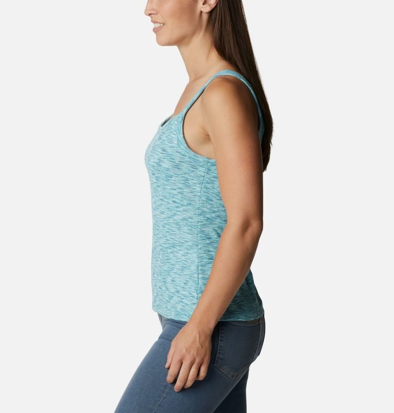 Women's Columbia Stanley Park Tanks Turquoise | CA-KC1A3