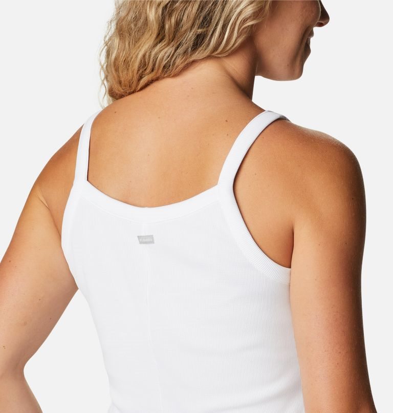 Women's Columbia Stanley Park Tanks White | CA-J4536