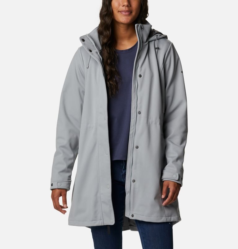 Women's Columbia Stone Meadow Jackets Grey | CA-S45AC