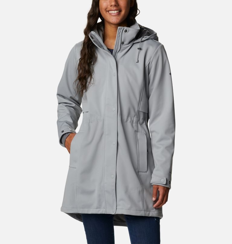 Women\'s Columbia Stone Meadow Jackets Grey | CA-S45AC