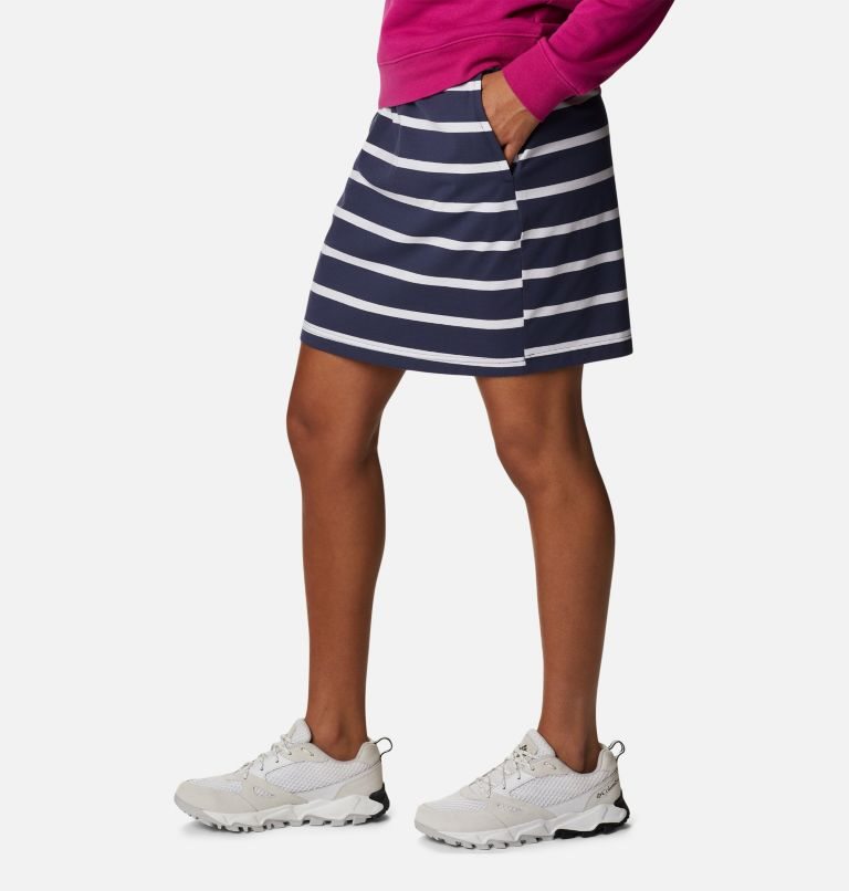 Women's Columbia Sun Trek Skirts Stripe | CA-V3518