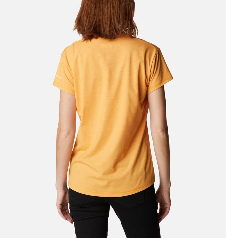 Women's Columbia Sun Trek T Shirts Mango | CA-G30L4
