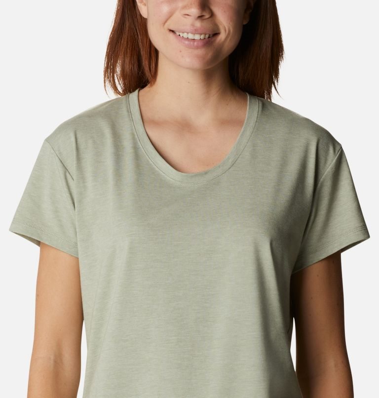Women's Columbia Sun Trek T Shirts Olive | CA-HA18L