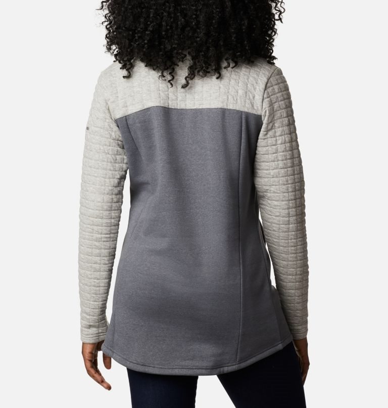 Women's Columbia Sunday Summit II Tunic Sweatshirts Grey | CA-QC3LA
