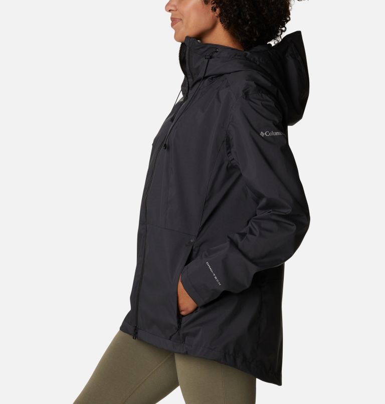 Women's Columbia Sunrise Ridge Jackets Black | CA-M5301