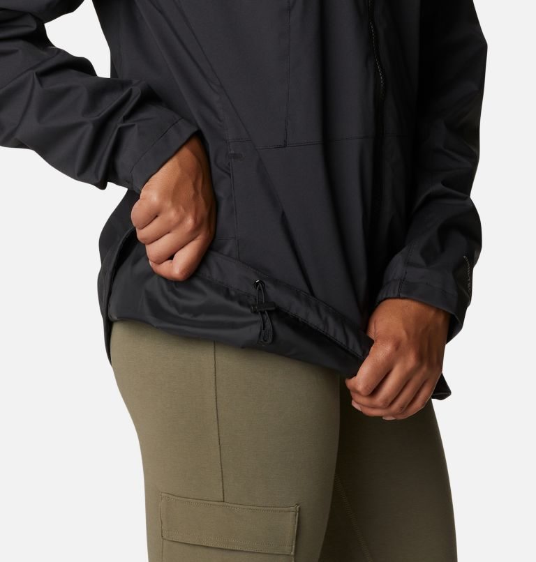 Women's Columbia Sunrise Ridge Jackets Black | CA-M5301