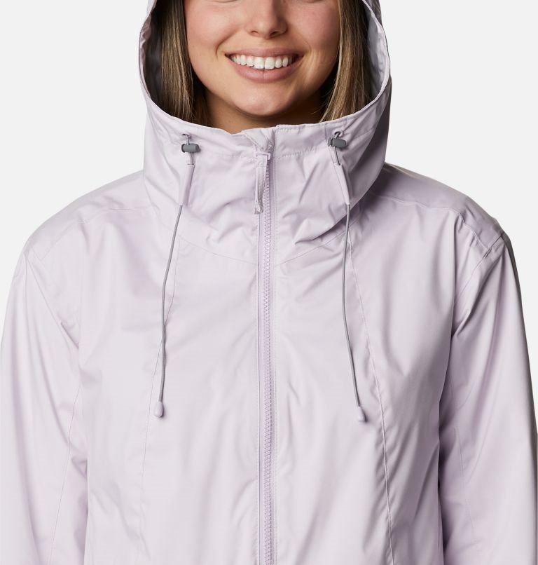 Women's Columbia Sunrise Ridge Jackets Pink | CA-V648C