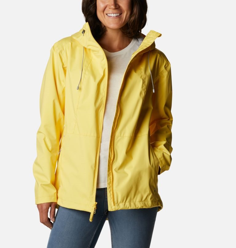 Women's Columbia Sunrise Ridge Jackets Yellow | CA-O5C1A