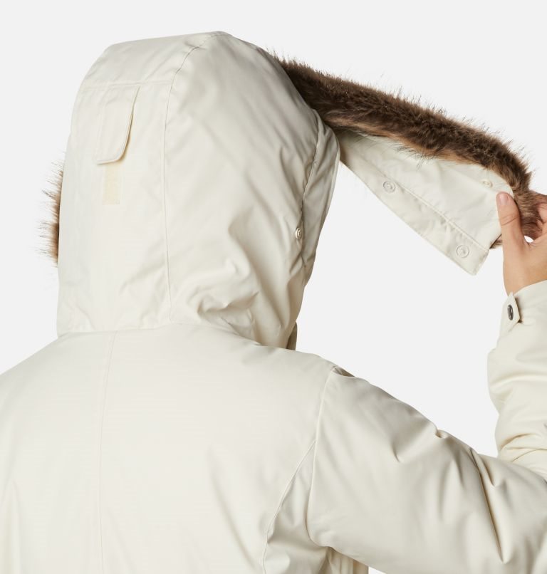 Women's Columbia Suttle Mountain II Insulated Jackets Cream | CA-MA6C1