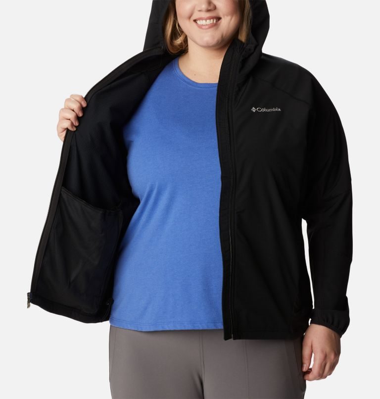 Women's Columbia Sweet As Shell Jackets Black | CA-D3185