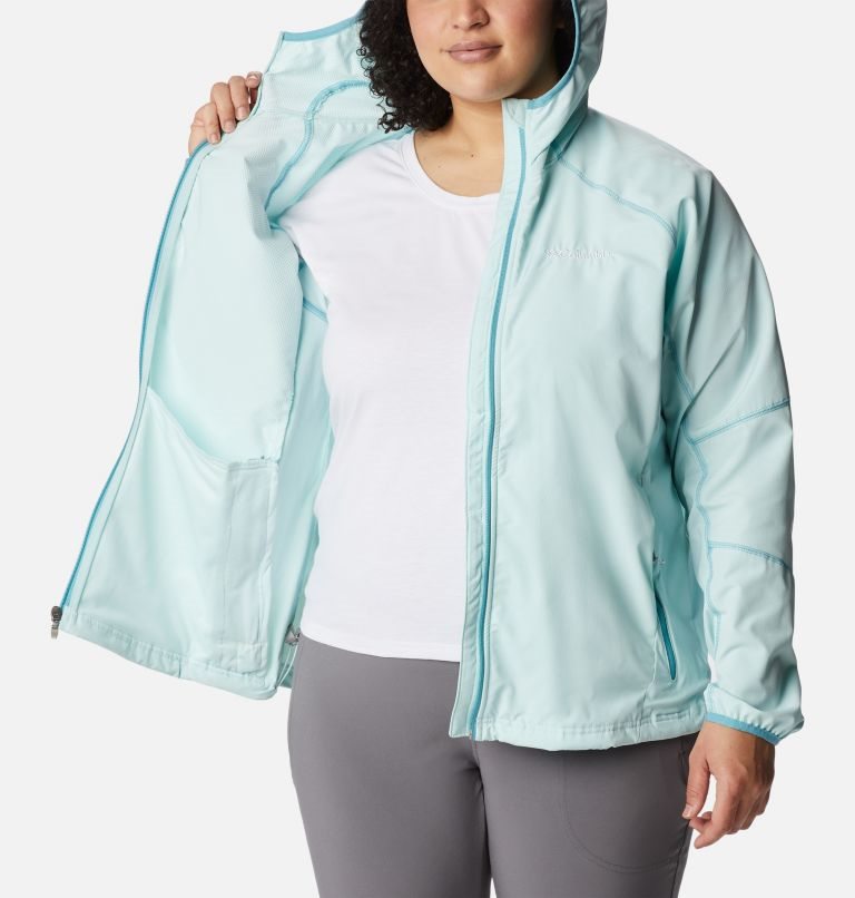 Women's Columbia Sweet As Shell Jackets Mint | CA-Y354C