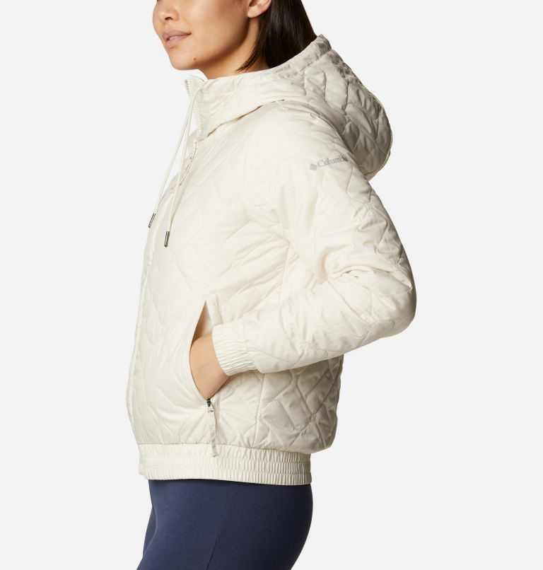 Women's Columbia Sweet View Bomber Insulated Jackets Cream | CA-T3L54