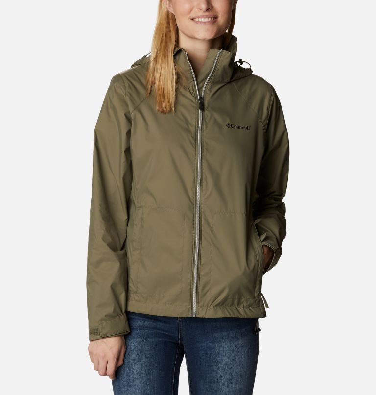 Women\'s Columbia Switchback III Jackets Olive | CA-W035L