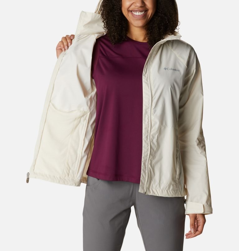 Women's Columbia Switchback III Jackets Cream | CA-Y1A40