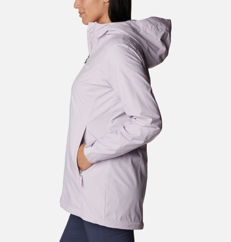 Women's Columbia Switchback Lined Long Jackets Lavender | CA-F5A31