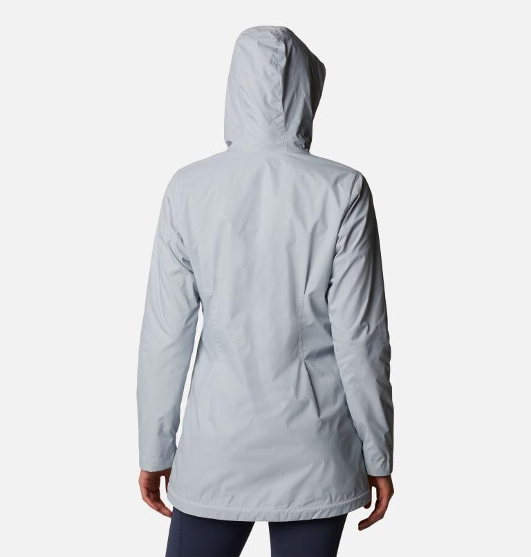 Women's Columbia Switchback Lined Long Jackets Light Grey | CA-L514C