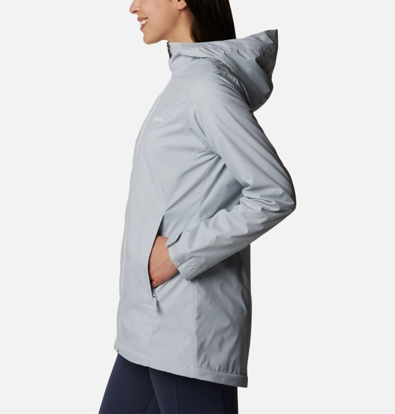 Women's Columbia Switchback Lined Long Jackets Light Grey | CA-L514C