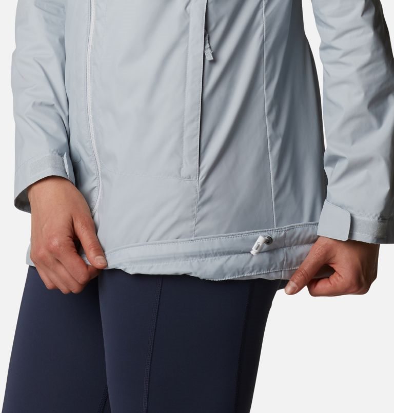 Women's Columbia Switchback Lined Long Jackets Light Grey | CA-L514C