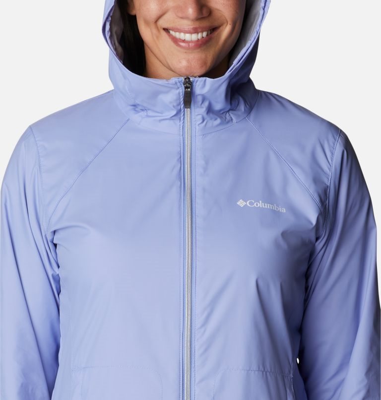 Women's Columbia Switchback Lined Long Jackets Blue | CA-S8L4A