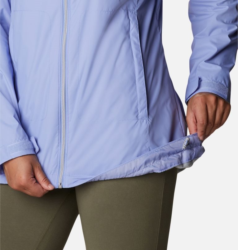 Women's Columbia Switchback Lined Long Jackets Blue | CA-S8L4A