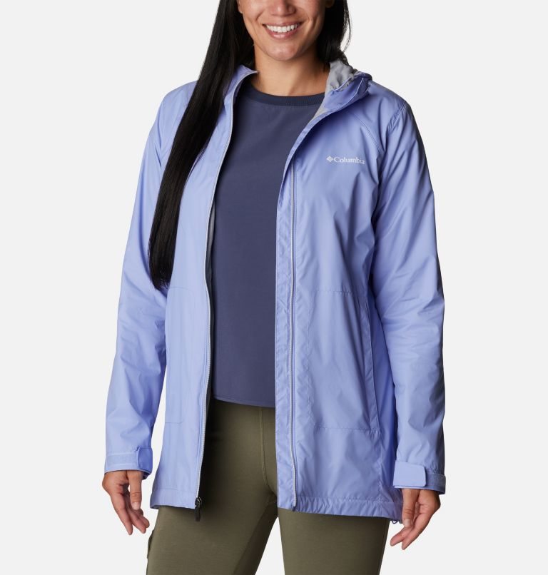 Women's Columbia Switchback Lined Long Jackets Blue | CA-S8L4A