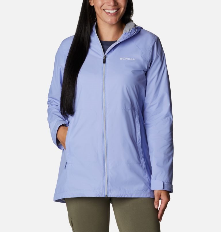 Women\'s Columbia Switchback Lined Long Jackets Blue | CA-S8L4A