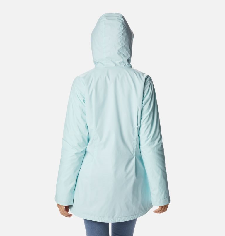 Women's Columbia Switchback Lined Long Jackets Light Blue | CA-UA418